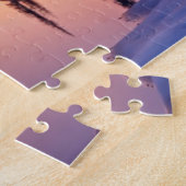 Dämmerung, Tarn und sichelförmiger Mond Puzzle (Seite)