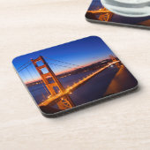 Dämmerung über San Francisco und Golden Untersetzer (Linke Seite)