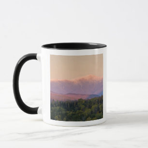 Dämmerung und Mount Washington in New Hampshires Tasse