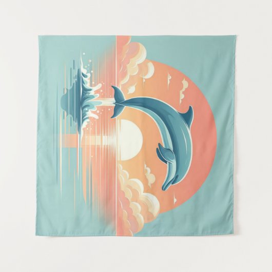 Dämmerung Wandteppich (Vorderseite (Horizontal))