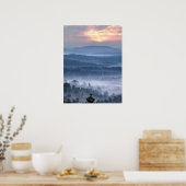 Dämmerung zwischen den Tälern Poster (Küche)