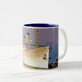 Dämmerungs-Ankunft Zweifarbige Tasse (VorderseiteRechts)