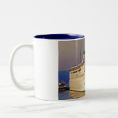 Dämmerungs-Ankunft Zweifarbige Tasse (Links)