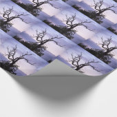 Dämmerungs-Baum Geschenkpapier (Ecke)