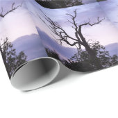 Dämmerungs-Baum Geschenkpapier (Rolleneckpunkt)
