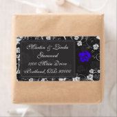 Dämmerungs-blauer Verschiffen-Aufkleber (Insitu)