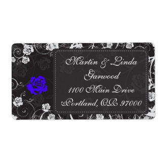 Dämmerungs-blauer Verschiffen-Aufkleber v2