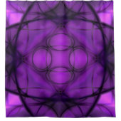 Dämmerungs-Blüte Duschvorhang (Vorderseite)