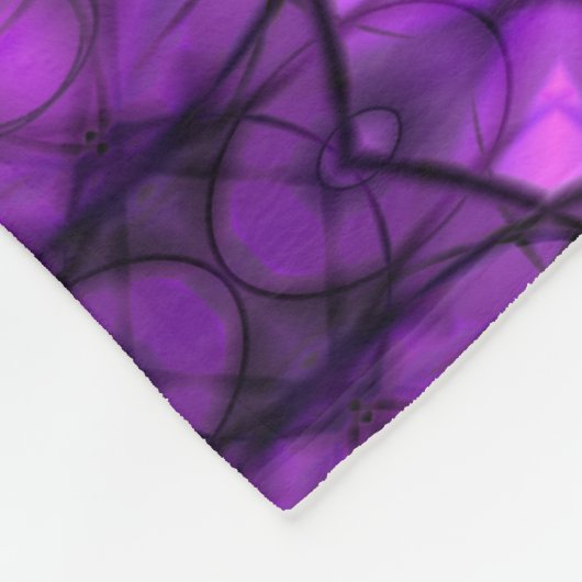 Dämmerungs-Blüte Fleecedecke (Ecke)