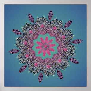 Dämmerungs-Druck EL Paseo Poster