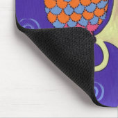 Dämmerungs-Eulen Mousepad (Ecke)