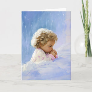 Dämmerungs-Gebet Feiertagskarte