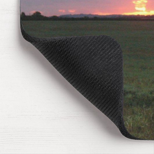 Dämmerungs-Glühen Mousepad (Ecke)
