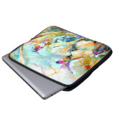 "Dämmerungs-Gruß-" Kolibri-Druck an Laptopschutzhülle (Vorne Knopf)