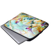 "Dämmerungs-Gruß-" Kolibri-Druck an Laptopschutzhülle (Vorne Knopf)