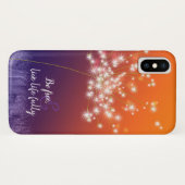 Dämmerungs-Löwenzahn Case-Mate iPhone Hülle (Rückseite (Horizontal))