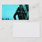 Dämmerungs-Reiter - APACHE Visitenkarte (Vorne/Hinten)