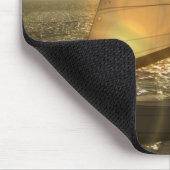 Dämmerungs-Segeln-Mausunterlage Mousepad (Ecke)