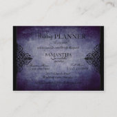 Dämmerungs-Visitenkarte Visitenkarte (Rückseite)