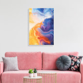 Dämmerungsfusion Leinwanddruck (Insitu (Wohnzimmer))