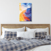 Dämmerungsfusion Leinwanddruck (Insitu (Schlafzimmer))