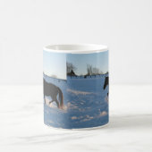 Dämmerungsschnee Kaffeetasse (Mittel)