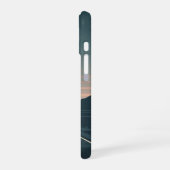 Dämmerungsstraße iPhone 16 Hülle (Linke Seite)