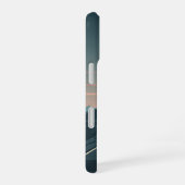 Dämmerungsstraße iPhone 16 Hülle (Rechte Seite)