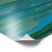 Dämmfischen Fotodruck (Ecke)