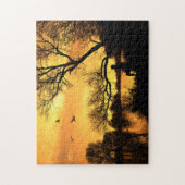 Dämmfischen Puzzle (Vertikal)