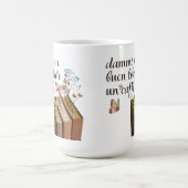 Dammi Un Buon Libro e Un Caffè tazza (italienisch) Kaffeetasse (Mittel)