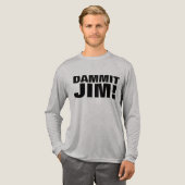 DAMMIT JIM! T-shirts Sci-Fi VINTAGE Tees (Volle Vorderseite)