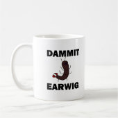 Dammit Ohrwurm-Tasse Kaffeetasse (Links)