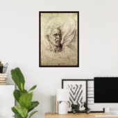 Damned Soul von Michelangelo Poster (Heimbüro)