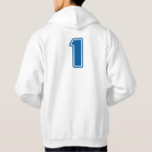 Damnfit Sportsball Hoodie (Rückseite)