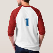 Damnfit Sportsball Raglan T-Shirt (Rückseite)