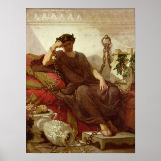 Damocles, 1866 poster (Vorne)
