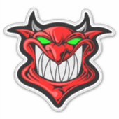 Dämon Aufkleber (Vorderseite)