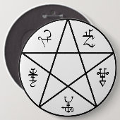 Dämon-Blockierknopf Button (Vorne & Hinten)