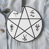 Dämon-Blockierknopf Button (Beispiel)