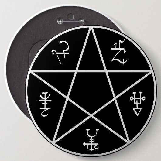 Dämon-Blockierknopf Button (Vorne & Hinten)