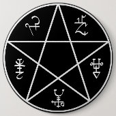 Dämon-Blockierknopf Button (Vorderseite)