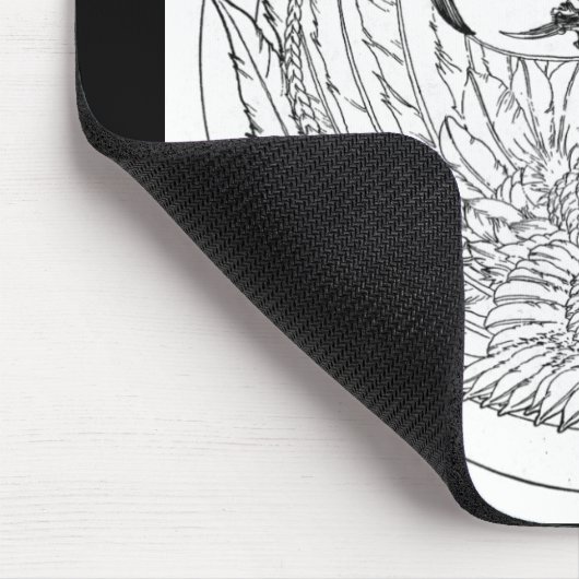 Dämon-Engel Yin-Yang Mousepad (Ecke)