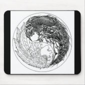 Dämon-Engel Yin-Yang Mousepad (Vorne)