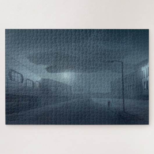 Dämon-Haifisch Puzzle (Horizontal)