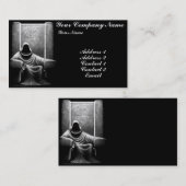 Dämon-Jäger Visitenkarte (Vorne/Hinten)