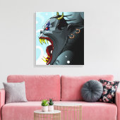 Dämon Leinwanddruck (Insitu (Wohnzimmer))
