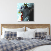 Dämon Leinwanddruck (Insitu (Schlafzimmer))