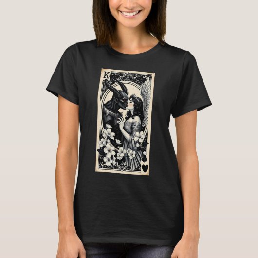 Dämon liebt Engel 1 T-Shirt (Vorderseite)