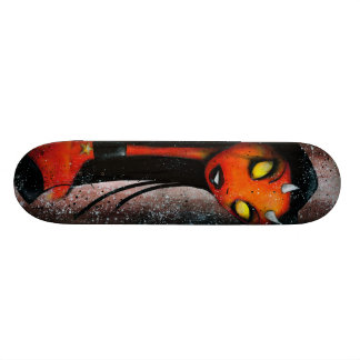 Dämon-Mädchen-Skateplattform Skateboard